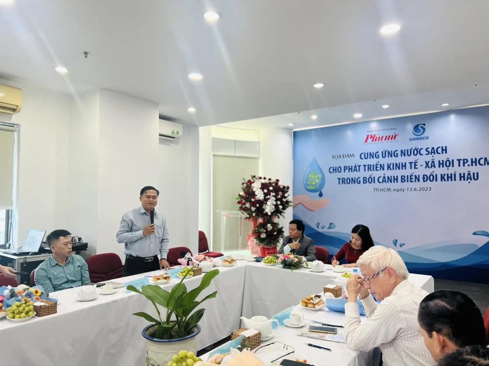 Ông Cao Thanh Bình, Trưởng ban Văn hóa - Xã hội HĐND TP.HCM phát biểu tại buổi Tọa đàm. Ảnh: ĐT