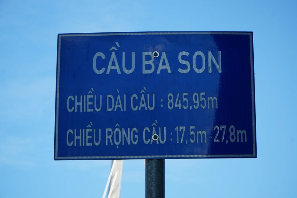 Cầu Ba Son có tên gọi thay thế cầu Thủ Thiêm 2 trước đó. Ảnh: ĐÀO TRANG