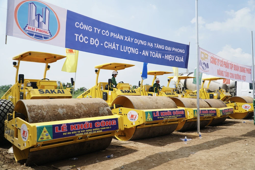 Dự án sẽ triển khai thi công đồng bộ ở 4 địa phương ở TP.HCM