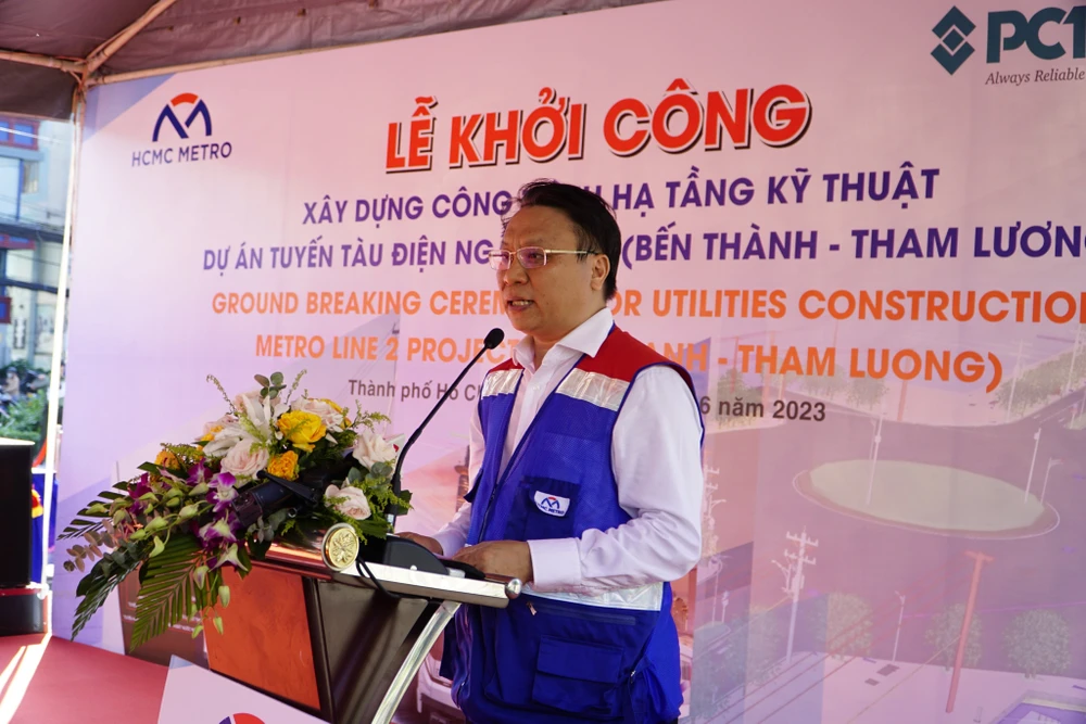 TP.HCM khởi công xây dựng hạ tầng kỹ thuật tuyến Metro 2 ảnh 3