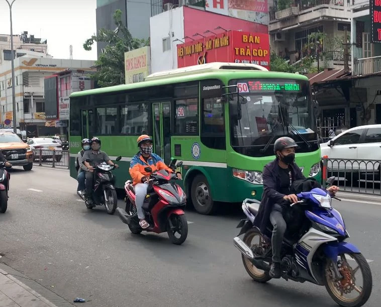 Tuyến buýt số 50 sẽ tạm ngưng 1 tháng.