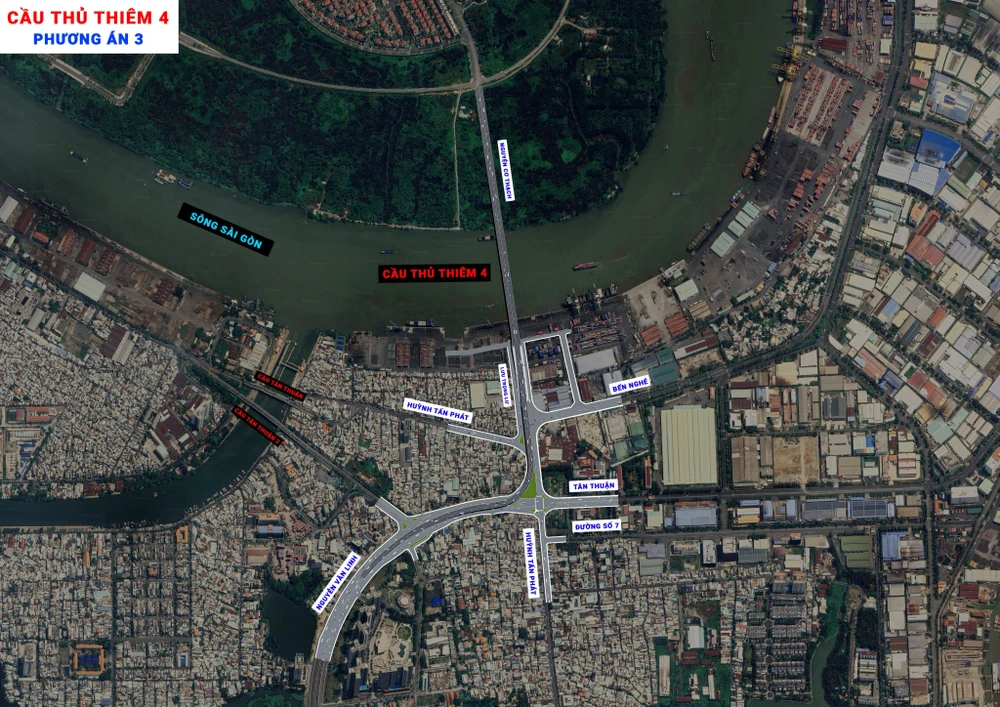 Hình ảnh chính thức cầu Thủ Thiêm 4 dần lộ diện ảnh 4 Hình ảnh chính thức cầu Thủ Thiêm 4 dần lộ diện ảnh 4