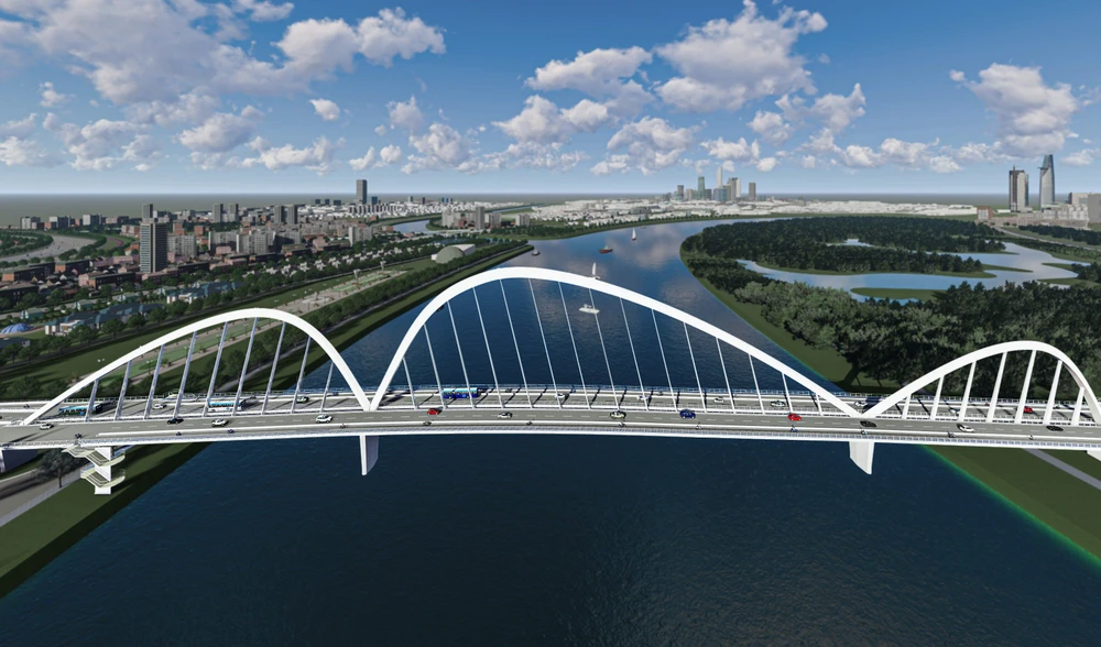 Bộ GTVT yêu cầu bổ sung thêm phương án đầu tư theo hình thức hợp đồng BT làm cơ sở so sánh, đánh giá với hình thức đầu tư BOT đang được nghiên cứu. Ảnh: Sở GTVT