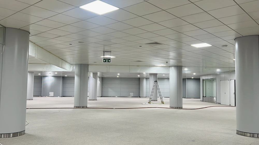 Diện mạo tầng B1 đã được hoàn thành.