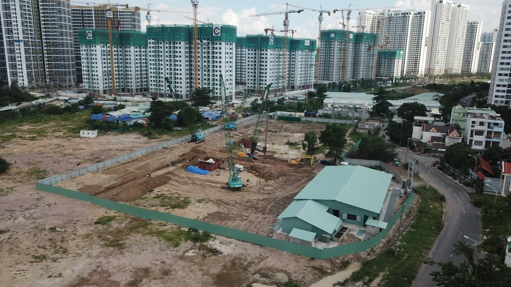 Vành đai 3 - đoạn đi qua Vinhomes Grand Park sẽ đi trên cao.