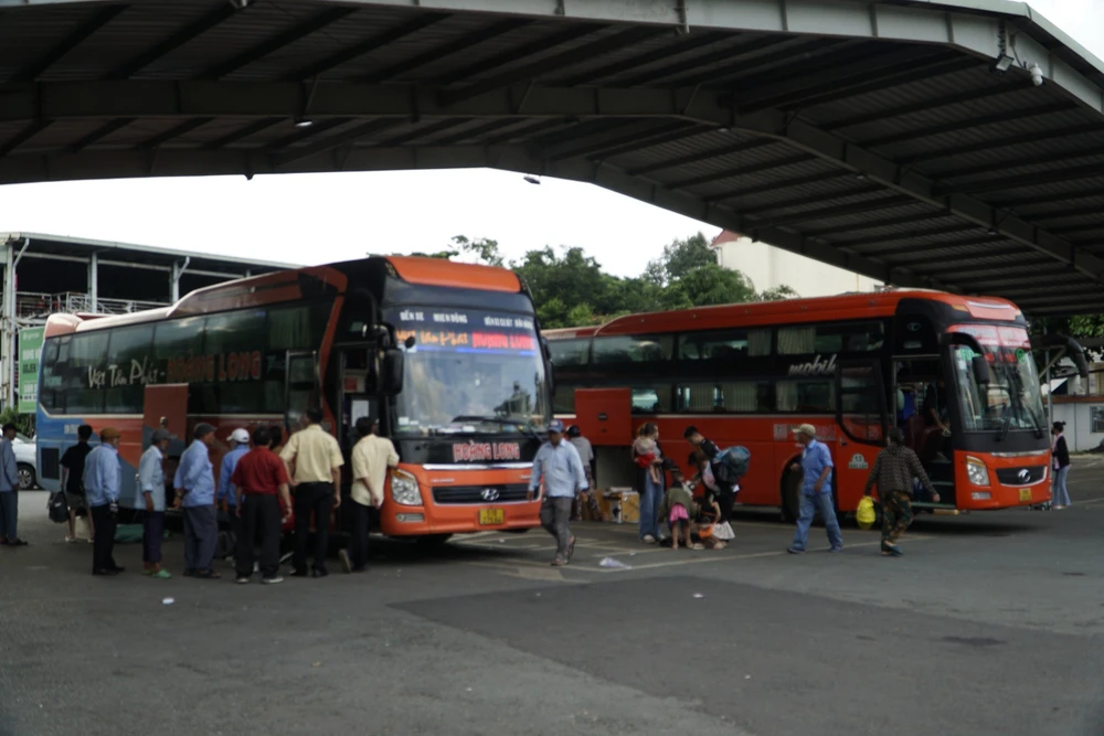 Dự kiến có khoảng 10.000 hành khách qua Bến xe Miền Đông mới.