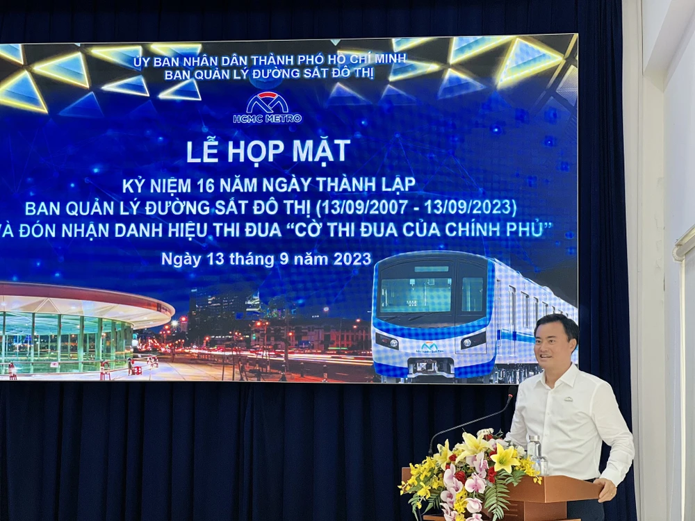 Nhân dịp kỷ niệm, MAUR đã đón nhận danh hiệu thi đua Cờ thi đua của Chính phủ. Ảnh: MAUR