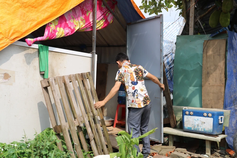 nhà xây trái phép quận Bình Tân