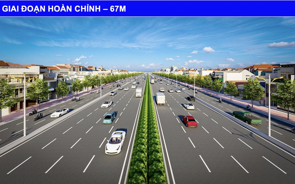 Phối cảnh dự án vành đai 2