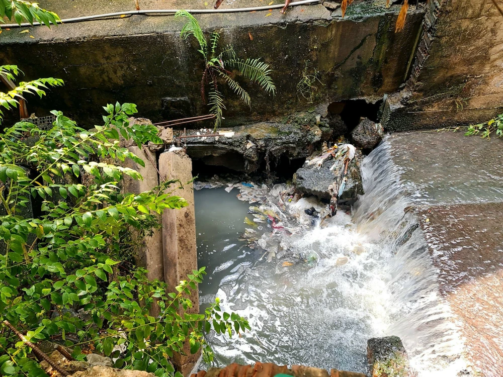 Cống Cầu Trắng ngăn sạt lở chính thức vận hành, người dân TP Thủ Đức vui mừng