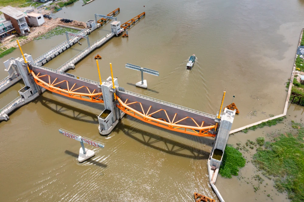 cống ngăn triều 10.000 tỉ đồng