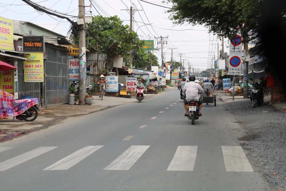 Hiện trạng đường Vĩnh Lộc, huyện Bình Chánh sắp được đầu tư hơn 4 nghìn tỉ để mở rộng