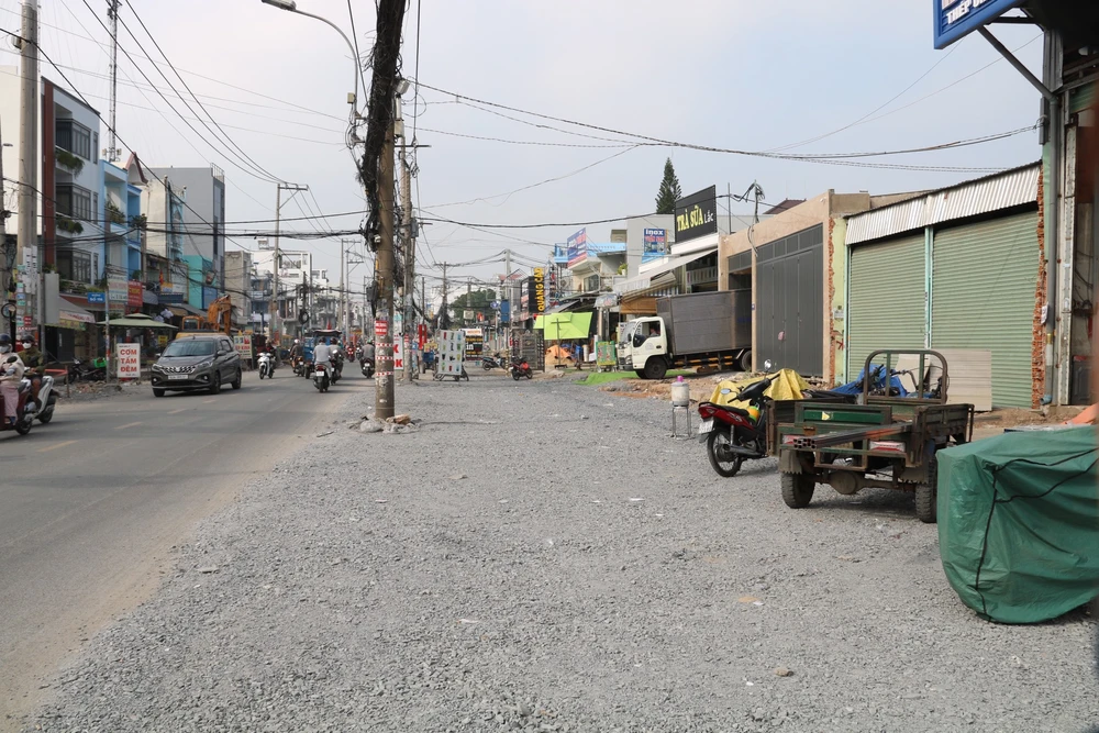 Nhà lùi sâu, đường Tân Kỳ Tân Quý, quận Bình Tân được mở rộng