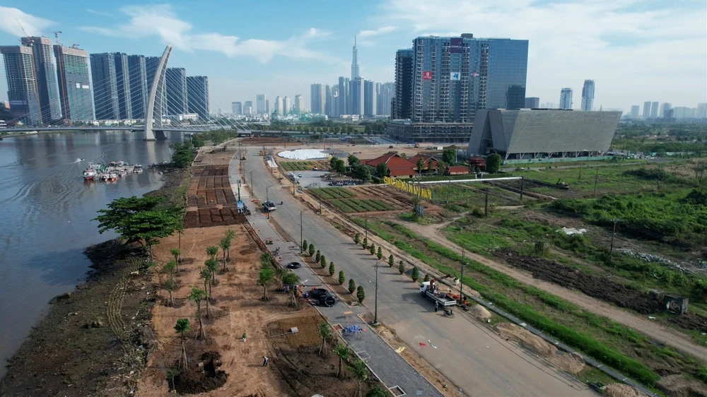 công viên bờ sông Sài Gòn