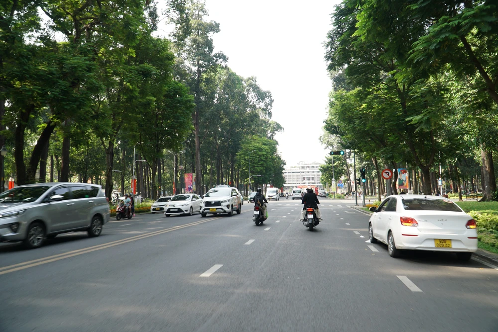 đường sá thông thoáng đầu năm