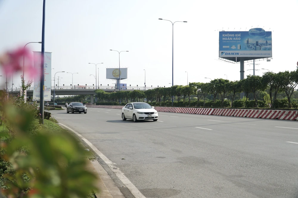 đường sá thông thoáng đầu năm