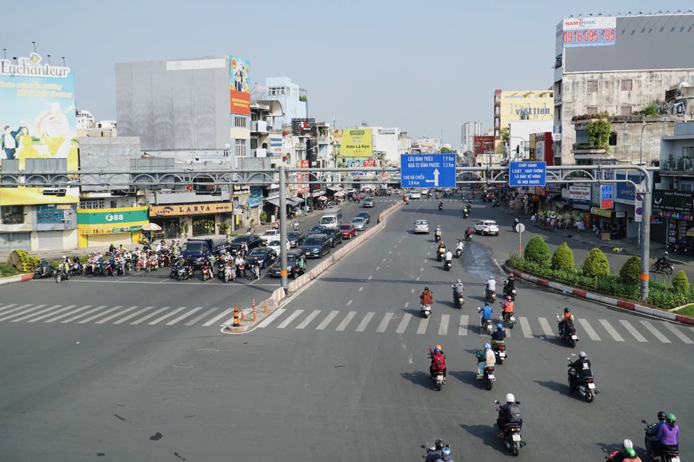 đường sá thông thoáng đầu năm