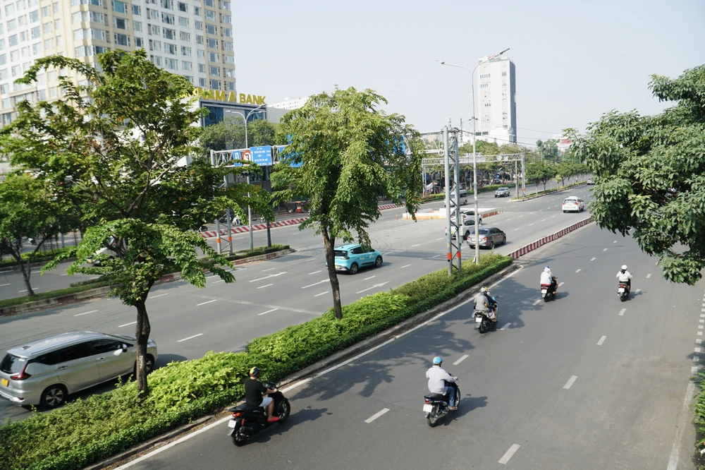 đường sá thông thoáng đầu năm