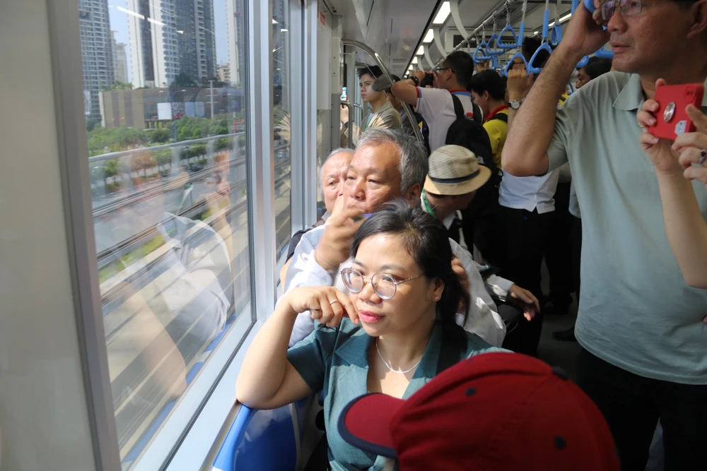 chạy thử metro số 1