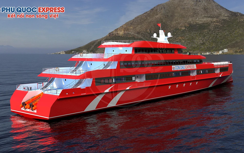 Báng giá vé đi tàu cao tốc Sài Gòn - Côn Đảo.