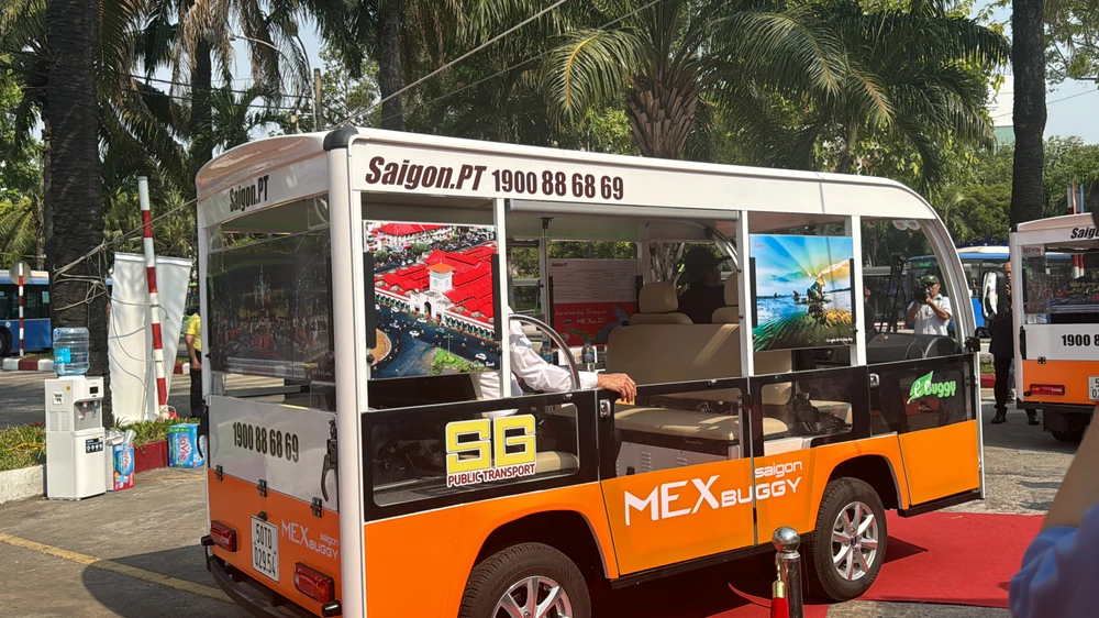 Xe điện 4 bánh ở trung tâm TP.HCM sẽ ngưng hoạt động từ 1-7