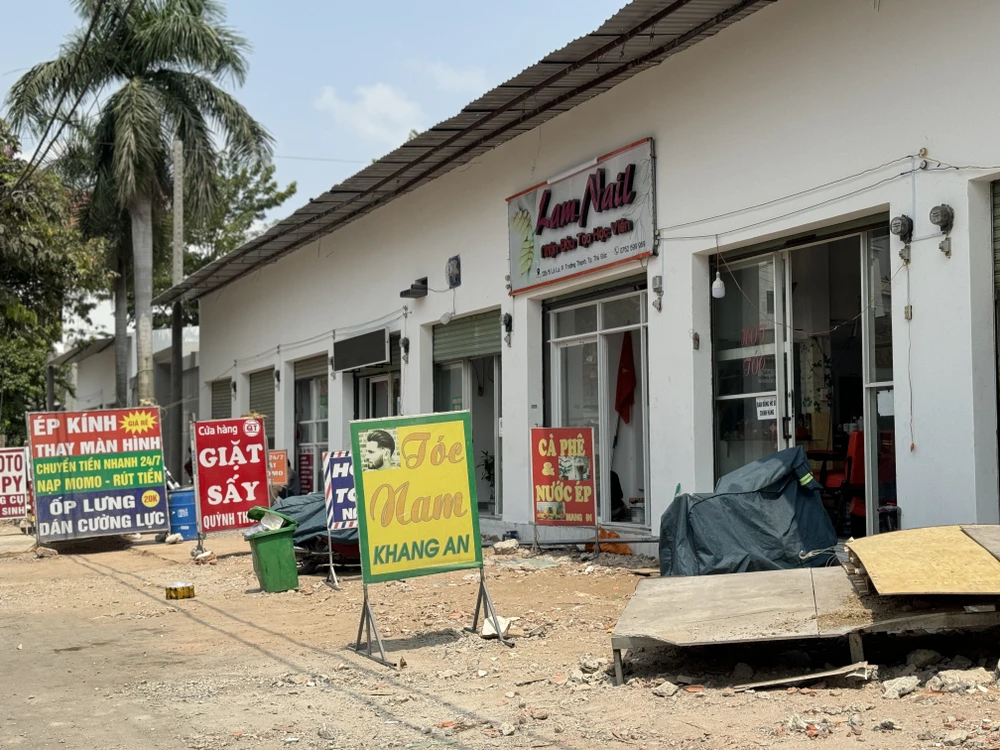 đường Lò Lu được mở rộng