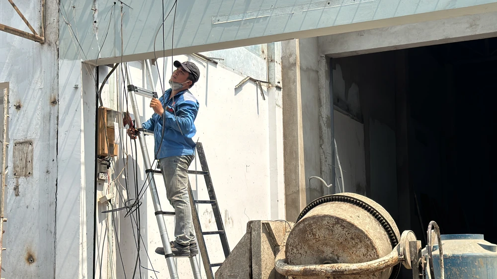 đường Lò Lu được mở rộng