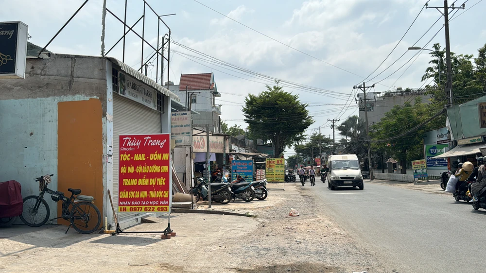 đường Lò Lu được mở rộng