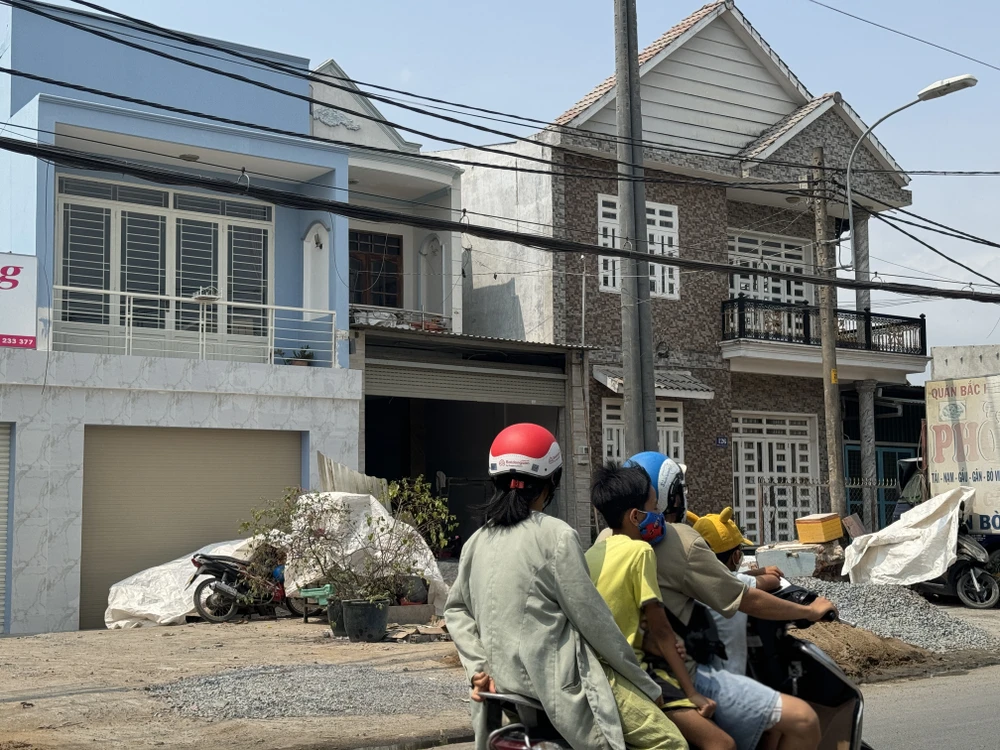 đường Lò Lu được mở rộng