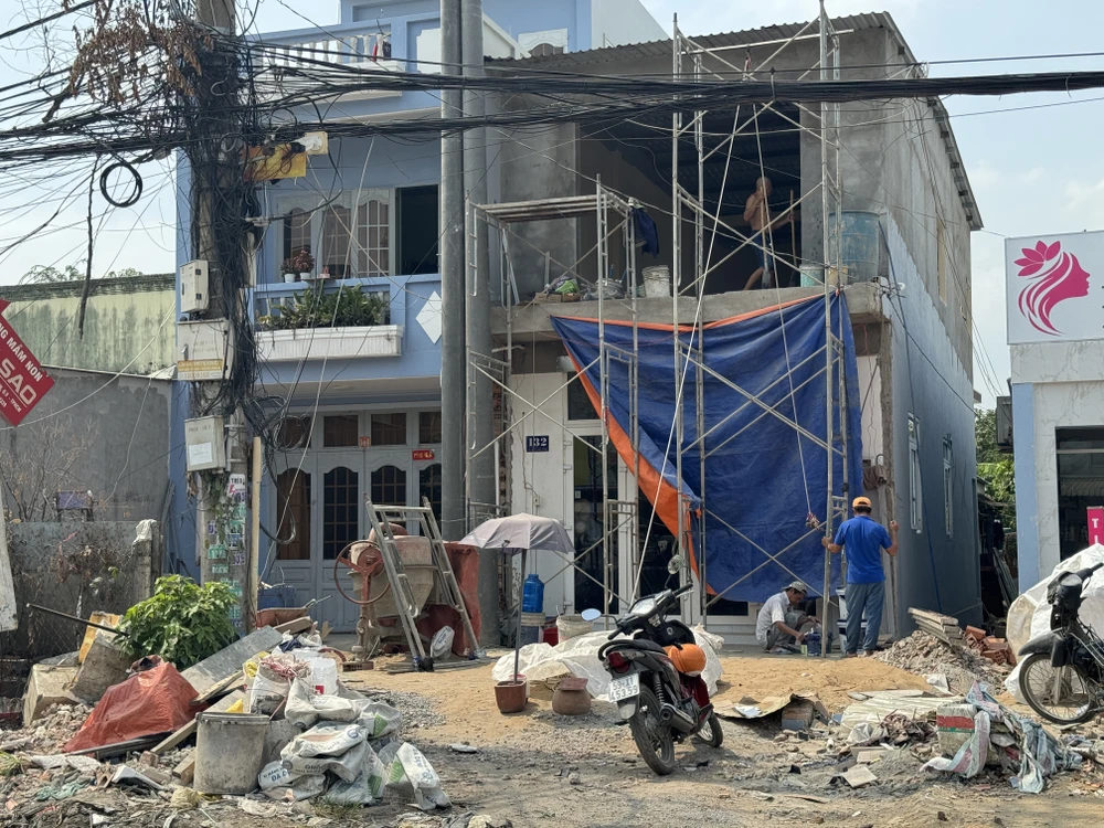 đường Lò Lu được mở rộng