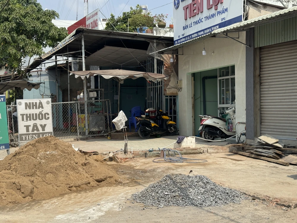 đường Lò Lu được mở rộng