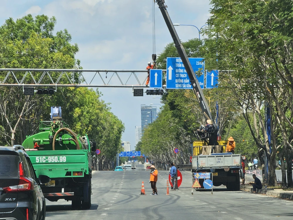 TP.HCM chính thức mở nút giao Mai Chí Thọ - D1 về ngày 30-4.