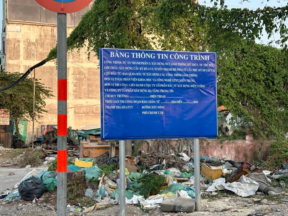 xây dựng nút giao Mỹ Thủy, TP Thủ Đức