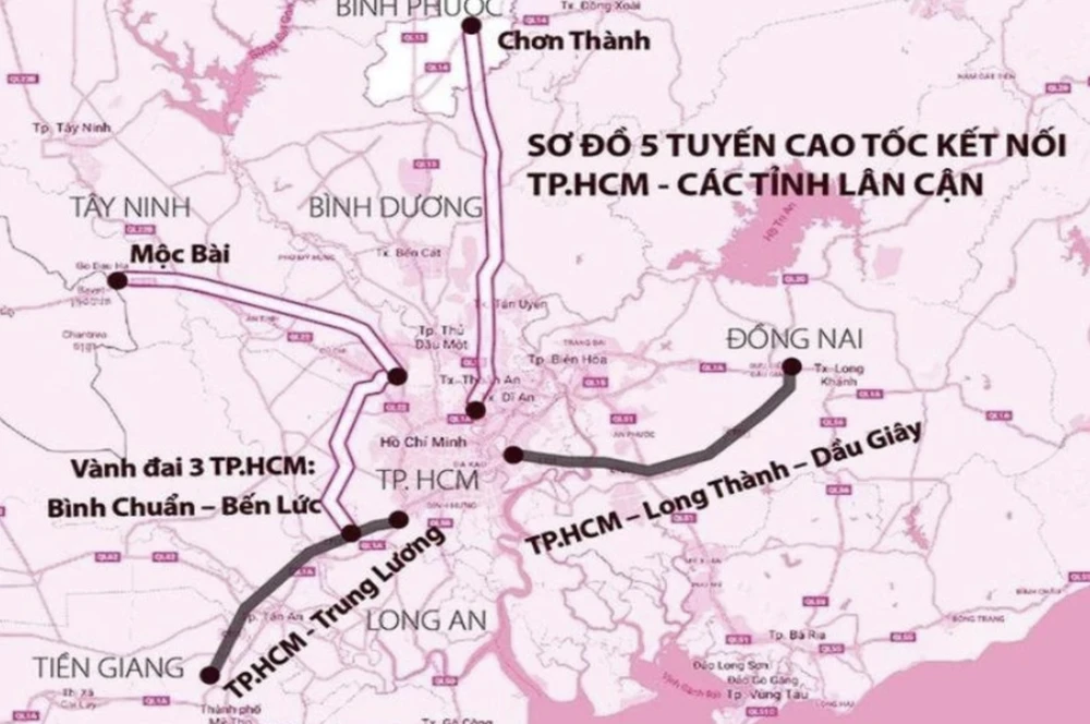 Dự án thành xây dựng đường nối từ nút giao Gò Dưa đến cao tốc TP.HCM - Chơn Thành