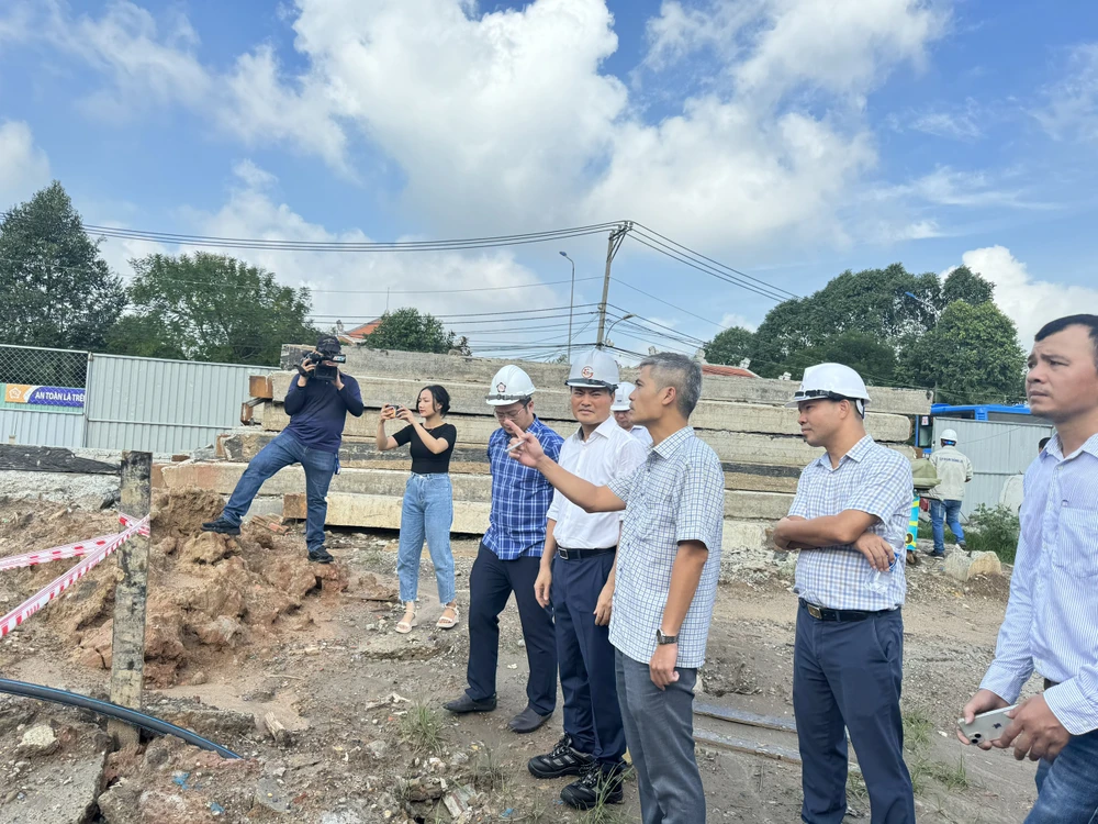 Phó Chủ tịch Bùi Xuân Cường đôn đốc loạt dự án trọng điểm ở TP Thủ Đức