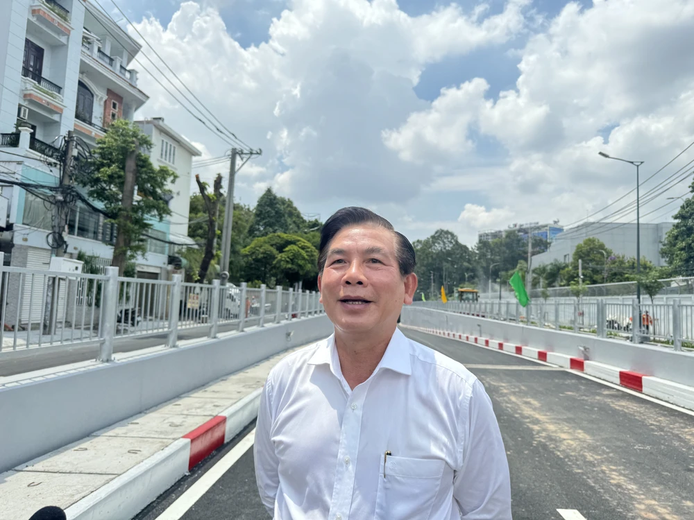 Lương Minh Phúc - Giám đốc Ban Quản lý Dự án Đầu tư xây dựng các công trình giao thông TP.HCM