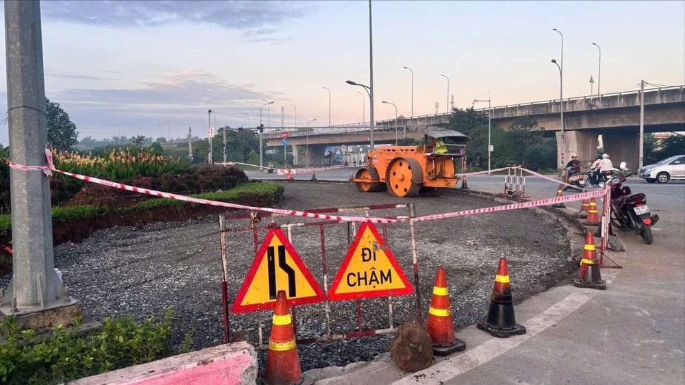 Bắt đầu cải tạo vòng xoay Phú Hữu, TP Thủ Đức để đảm bảo an toàn giao thông