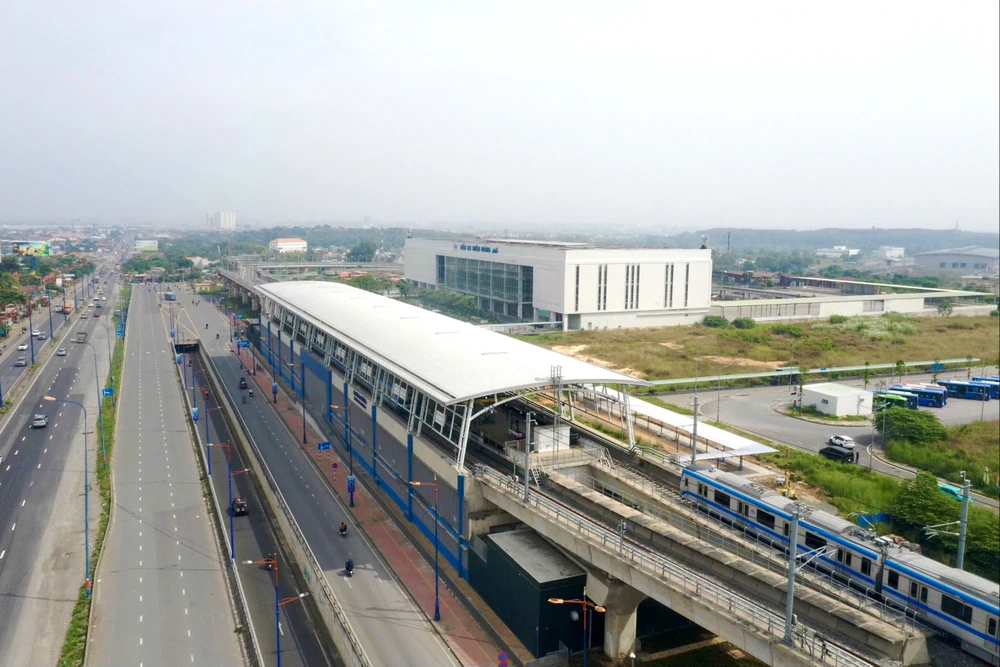 TP.HCM sẽ làm hơn 480 km đường sắt đô thị trong 10 năm tới. Ảnh: ĐT