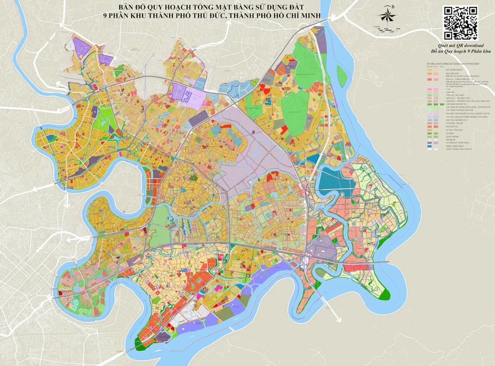 9 đồ án quy hoạch phân khu TP Thủ Đức