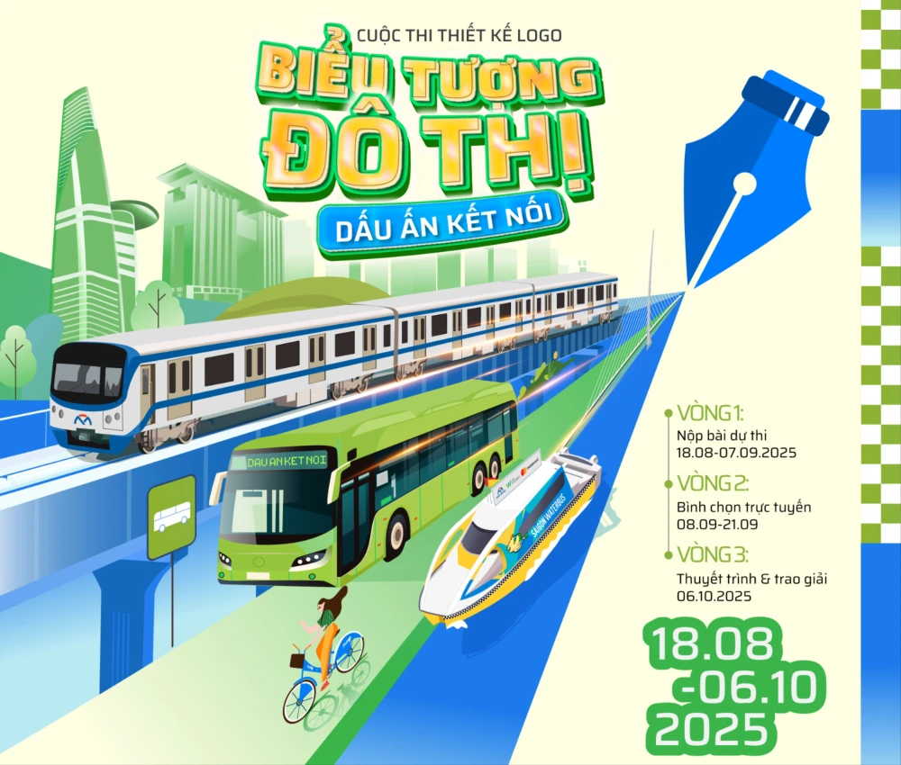 TP.HCM tổ chức cuộc thi thiết kế logo cho hệ thống giao thông công cộng