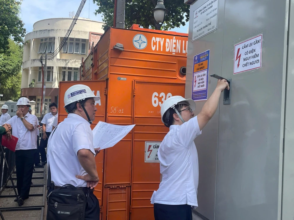 EVNHCMC: Cấp điện ổn định cho đại lễ kỷ niệm 80 năm Quốc khánh đất nước