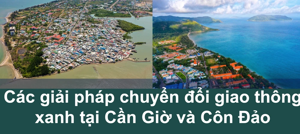 Xe buýt điện ở Cần Giờ