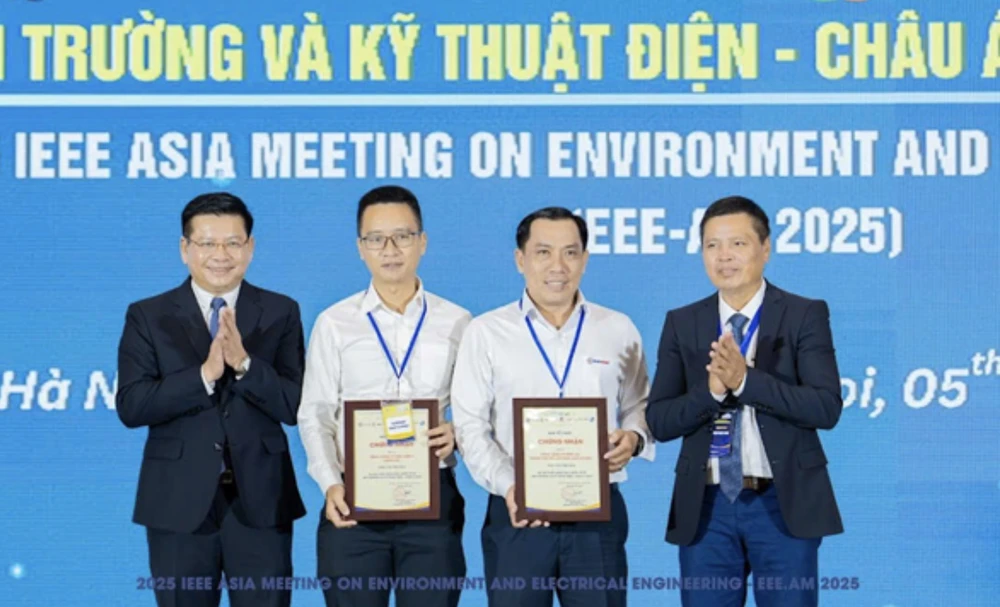 EVNHCMC giới thiệu mô hình lưới điện đô thị thông minh tại Hội nghị Quốc tế IEEE EEE-AM 2025