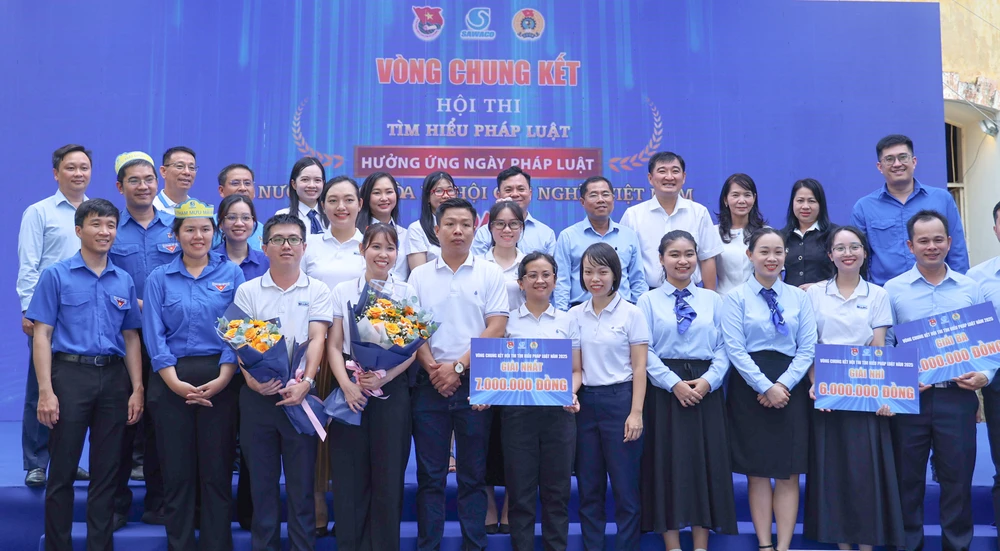 Hơn 1.000 nhân viên của SAWACO tham gia Hội thi Ngày Pháp luật Việt Nam
