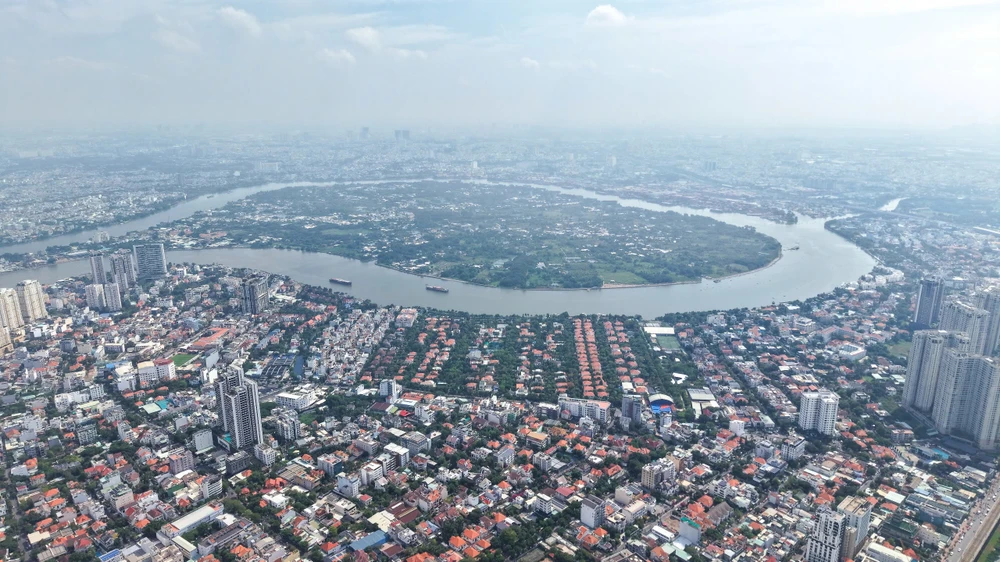 Toàn cảnh khu vực Bình Quới - Thanh Đa. Ảnh: Thuận Văn
