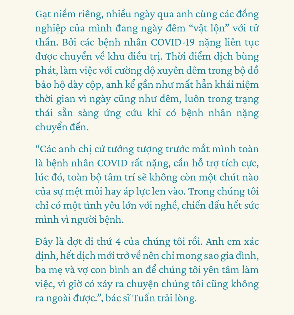 Chuyện Khu điều trị COVID-19: ‘Con ở nhà ngoan, ba mẹ đi bắt ‘con COVID’ rồi về ảnh 12