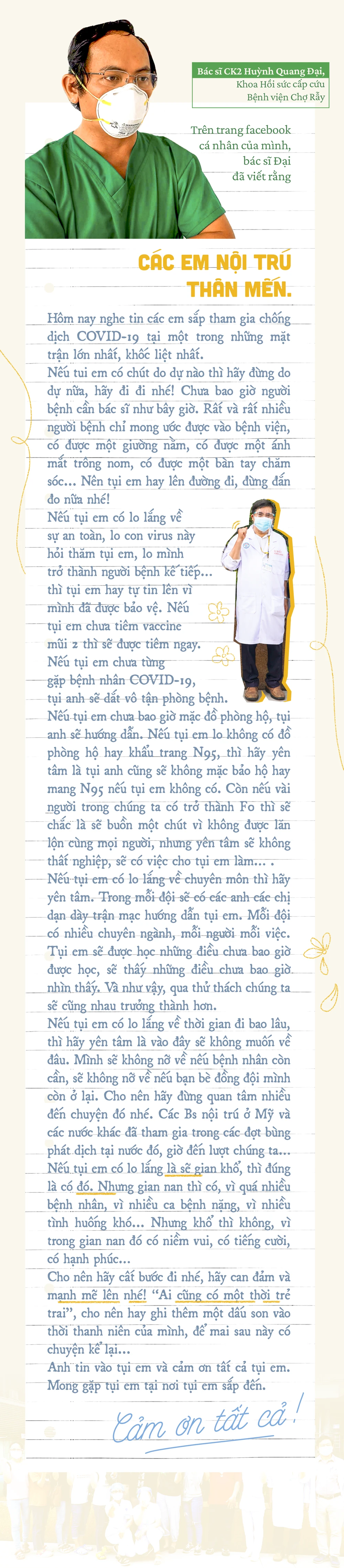 Chuyện Khu điều trị COVID-19: ‘Con ở nhà ngoan, ba mẹ đi bắt ‘con COVID’ rồi về ảnh 28