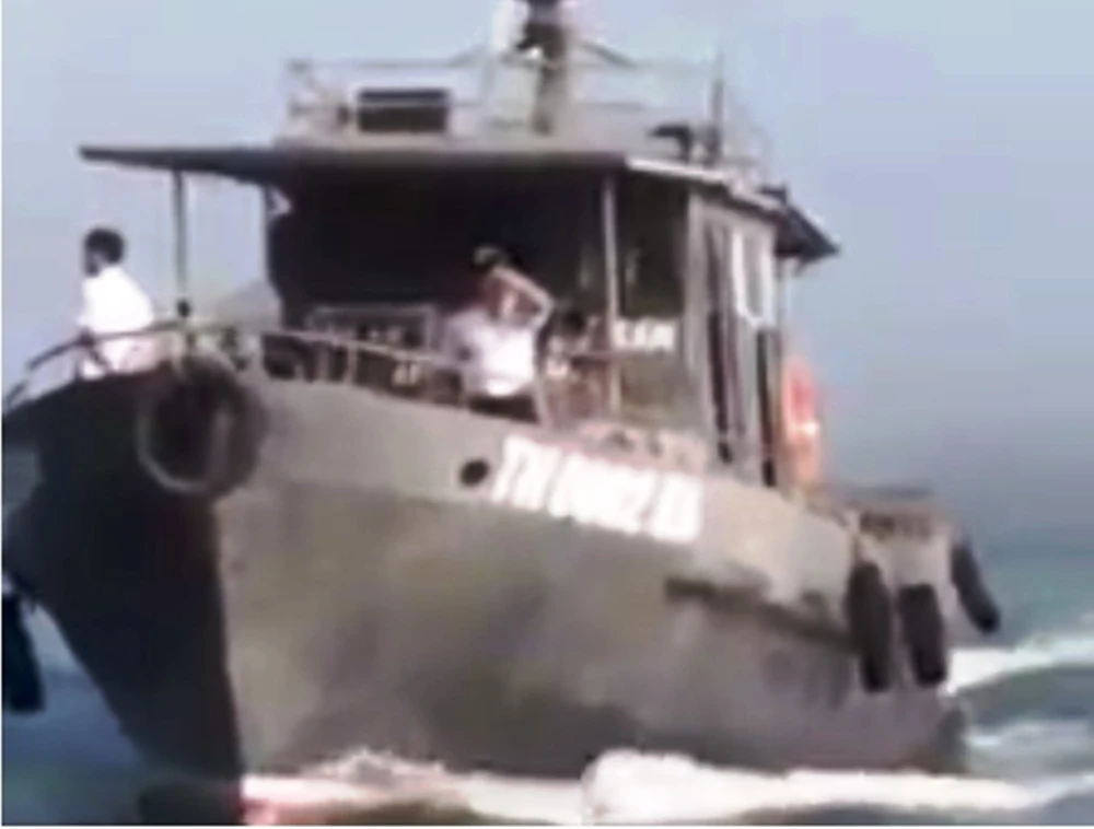 Làm rõ vụ va chạm giữa tàu kiểm ngư và tàu của ngư dân ảnh 1
