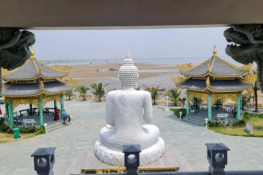 Cận cảnh ngôi chùa có kiến trúc độc đáo ở Thanh Hóa ảnh 10