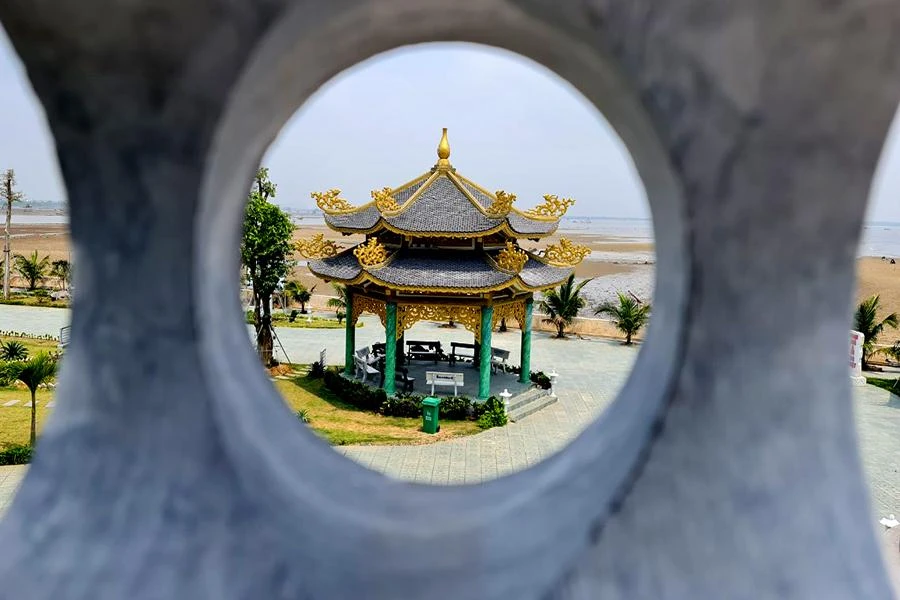 Cận cảnh ngôi chùa có kiến trúc độc đáo ở Thanh Hóa ảnh 7